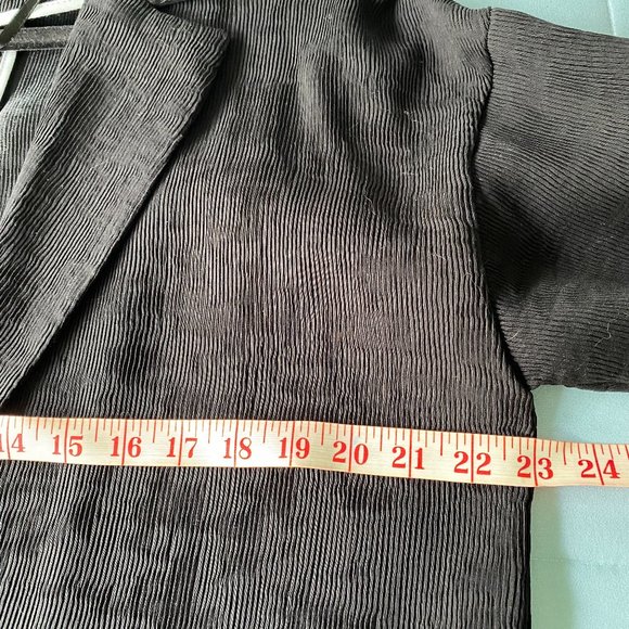 TOPSHOP Pleated Duster Coat - Picture 8 of 9